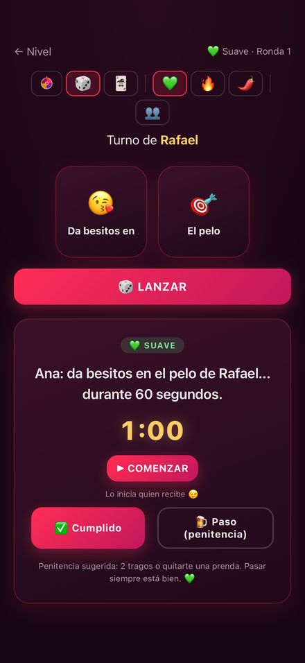 Dados del amor de Prohibido